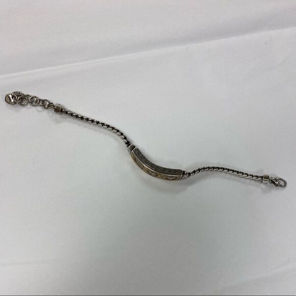 Brighton triple heart gold and silver‎ bracelet - Picture 6 of 7